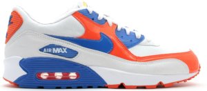 Nike Air Max 90 Elmers Glue White/Orange Blaze-Royal Blue (315728-141)