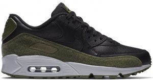 Nike Air Max 90 HAL Black Olive Black/Medium Olive-Flat Silver-Black (AH9974-002)