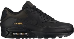 Nike Air Max 90 Hidden Reflective Black/Black-Metallic Gold (700155-011)