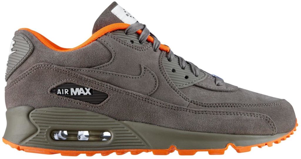 Nike Air Max 90 Home Turf Milan Iron/Iron-Sail-Total Orange (586848-221)
