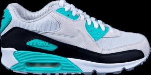 Nike Air Max 90 Neutral Grey Cool Mint (W) Neutral Grey/White-Black-Cool Mint (375572-011)