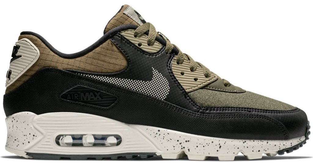 Nike Air Max 90 Neutral Olive Black Neutral Olive/Anthracite-Light Cream-Black (700155-203)