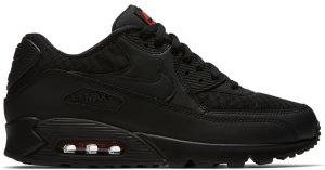 Nike Air Max 90 Ninja Pack Black/Black-Metallic Silver (537384-084)