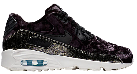 Nike Air Max 90 Pinnacle (GS) Black/Black-Glacier Blue (AH8287-001)