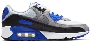Nike Air Max 90 Recraft Royal (W) White/Particle Grey-Royal Blue (CD0490-100)