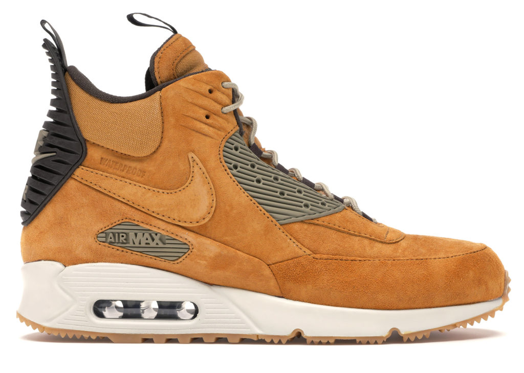 Nike Air Max 90 Sneakerboot Winter Wheat Bronze/Black-Bamboo-Blue Ribbon (684714-700)
