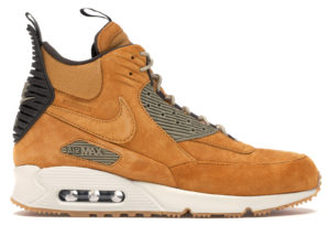 Nike Air Max 90 Sneakerboot Winter Wheat Bronze/Black-Bamboo-Blue Ribbon (684714-700)