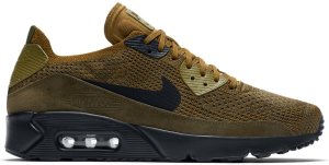 Nike  Air Max 90 Ultra 2.0 Flyknit Olive Flak Olive Flak/Black-Cargo Khaki (875943-302)