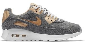 Nike  Air Max 90 Ultra Cool Grey Vachetta Tan (W) Cool Grey/Vachetta Tan-White (859522-001)