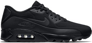 Nike Air Max 90 Ultra Moire Triple Black Black/Black-White (819477-010)