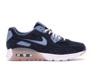 Nike  Air Max 90 Ultra Premium Midnight Navy/Blue Grey-White (W) Midnight Navy/Blue Grey-White (859522-400)