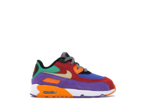 Nike Air Max 90 Viotech OG (TD) University Red/Pale Vanilla-Hyper Grape (CJ0935-600)