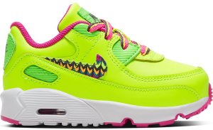 Nike Air Max 90 Volt Fire Pink Green Strike (TD) Volt/Fire Pink-Green Strike-Multi-Color (CW5798-700)