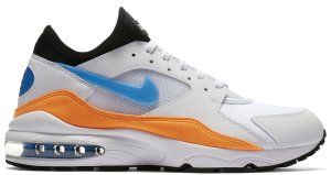 Nike  Air Max 93 Nebula Blue Orange White/Nebula Blue-Total Orange-Black (306551-104)