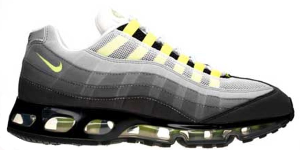 Nike Air Max 95 360 One Time Only Pack Neon Neutral Grey/Neon Yellow-Medium Grey (315350-071)