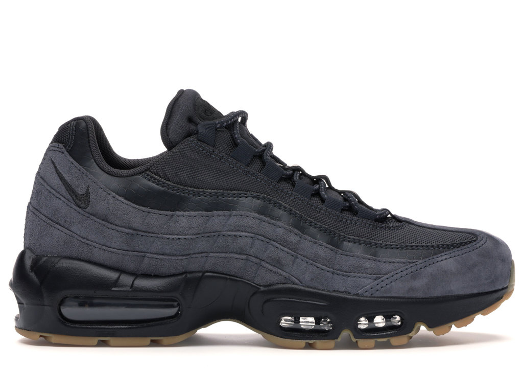 Nike Air Max 95 Anthracite Black Gum Anthracite/Black-Gum Medium Brown (AJ2018-002)