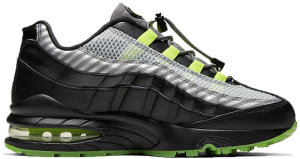 Nike Air Max 95 Black Gunsmoke Volt (GS) Black/Black/Gunsmoke (BQ4747-001)