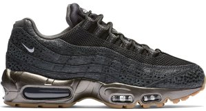Nike Air Max 95 Black Metallic Hematite (W) Black/White-Anthracite-Metallic Hematite (807443-002)
