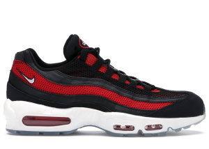 Nike  Air Max 95 Bred Ice Black/White-University Red-Reflect Silver (749766-039)