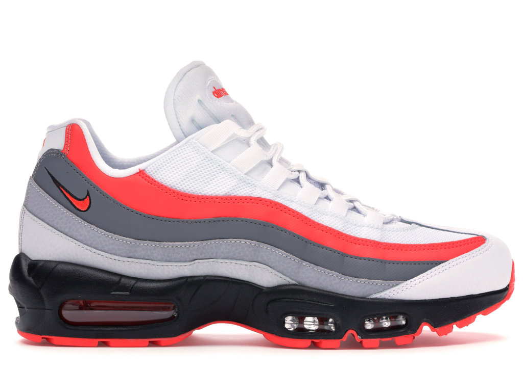 Nike Air Max 95 Bright Crimson Comet White/Bright Crimson-Black-Pure Platinum (749766-112)