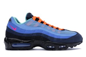 Nike Air Max 95 Coral Studios (Black Sole) Ocean/Coral-Black (818592-992)