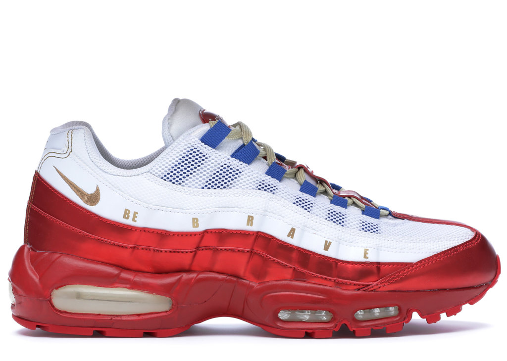 Nike Air Max 95 Doernbecher (2011) White/Metallic Gold Coin (507450-180)