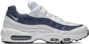 Nike Air Max 95 Essential White White Midnight Navy Monsoon Blue White (749766-114)