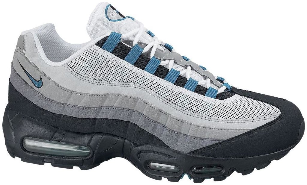 Nike Air Max 95 Freshwater White/Neutral Grey-Medium Grey-Fresh Water (609048-135)