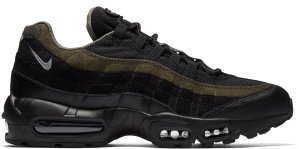 Nike Air Max 95 HAL Black Olive Black/Cargo Khaki-Flat Silver-Black (AH8444-001)