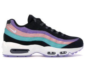 Nike Air Max 95 Have a Day Black/White-Hyper Jade-Bleached Coral (BQ9131-001)
