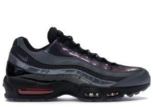 Nike Air Max 95 LV8 Black Black/Ember Glow-Dark Grey (AO2450-001)