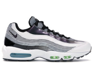 Nike Air Max 95 LV8 White White/Black-Blue Gaze-Lime Blast (AO2450-100)