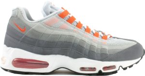 Nike Air Max 95 Light Graphite Orange Light Graphite/Orange Blaze/Medium Grey (609048-081)