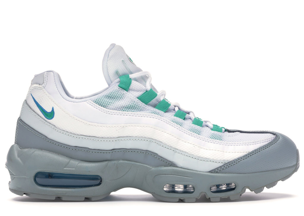 Nike Air Max 95 Light Pumice Clear Emerald Light Pumice/Clear Emerald-White (749766-032)
