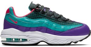 Nike Air Max 95 Now Cabana Hyper Grape (PS) Outdoor Green/Cabana-Hyper Grape-Hyper Pink (BQ7219-300)