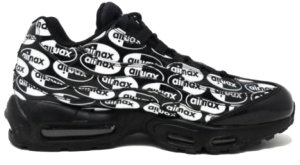 Nike  Air Max 95 Premium Black Black White Black (538416-017)
