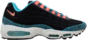 Nike  Air Max 95 Premium Tape Zebra Black/Atomic Pink-Gamma Blue-Dark Grey (599425-064)