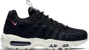 Nike Air Max 95 Pull Tab Black Black/Sail-Gym Red (AJ1844-002)