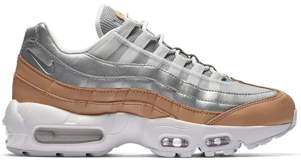 Nike Air Max 95 Pure Platinum (W) Pure Platinum/Metallic Silver-White (AH8697-002)