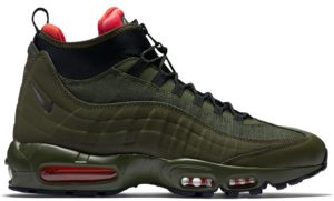 Nike Air Max 95 Sneakerboot Dark Loden Dark Loden/Black-Cargo Khaki-Bright Crimson (806809-300)