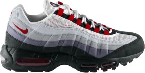 Nike Air Max 95 Sport Red (2009) White/Sport Red-Neutral Grey-Medium Grey (609048-165)
