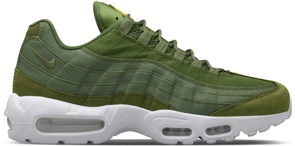 Nike Air Max 95 Stussy Olive Olive/White (834668-337)