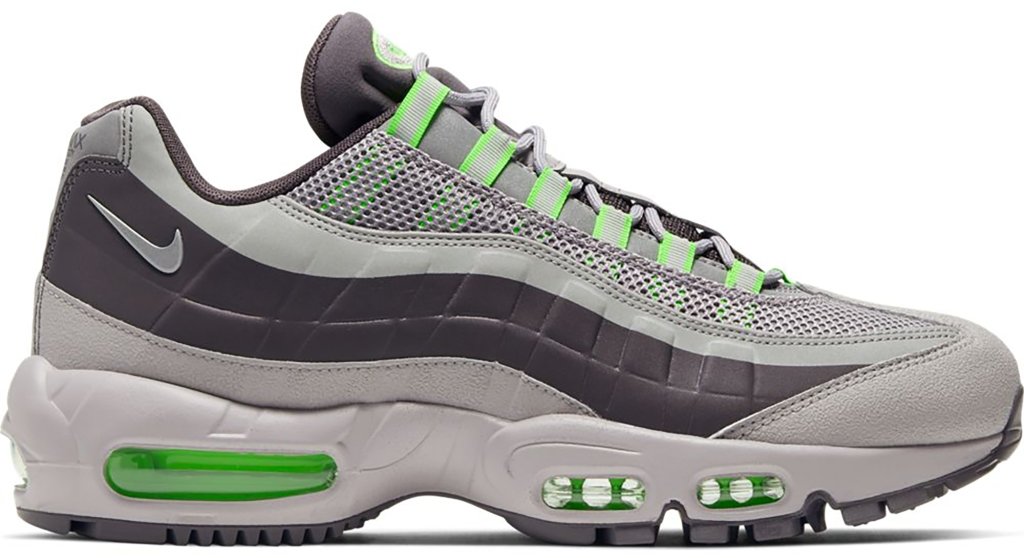Nike Air Max 95 Utility Thunder Grey Electric Green Thunder Grey/Atmosphere Grey-Electric Green-Reflect Silver (BQ5616-002)