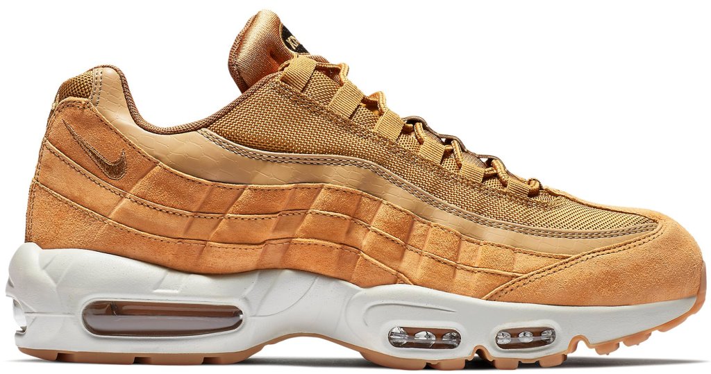 Nike Air Max 95 Wheat (2018) Wheat/Light Bone-Gum Medium Brown-Wheat (AJ2018-700)