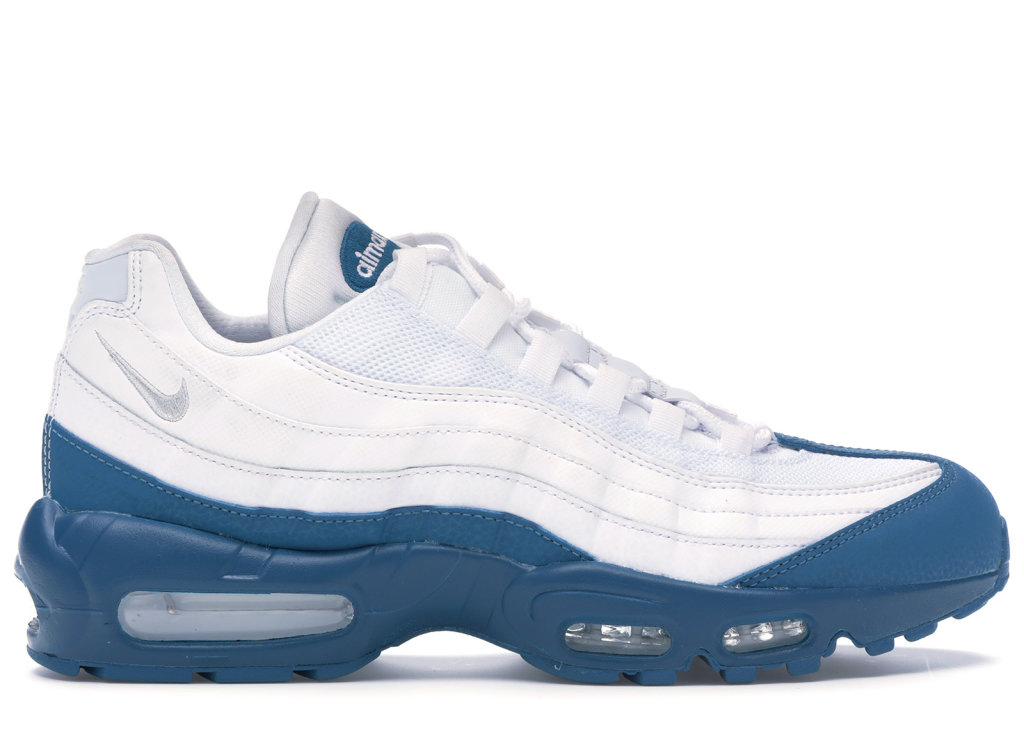 Nike Air Max 95 White Green Abyss White/Green Abyss-Pure Platinum (749766-113)