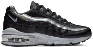 Nike Air Max 95 Y2K (GS) Black/Metallic Silver-Dark Grey-Pure Platinum (AT8091-001)