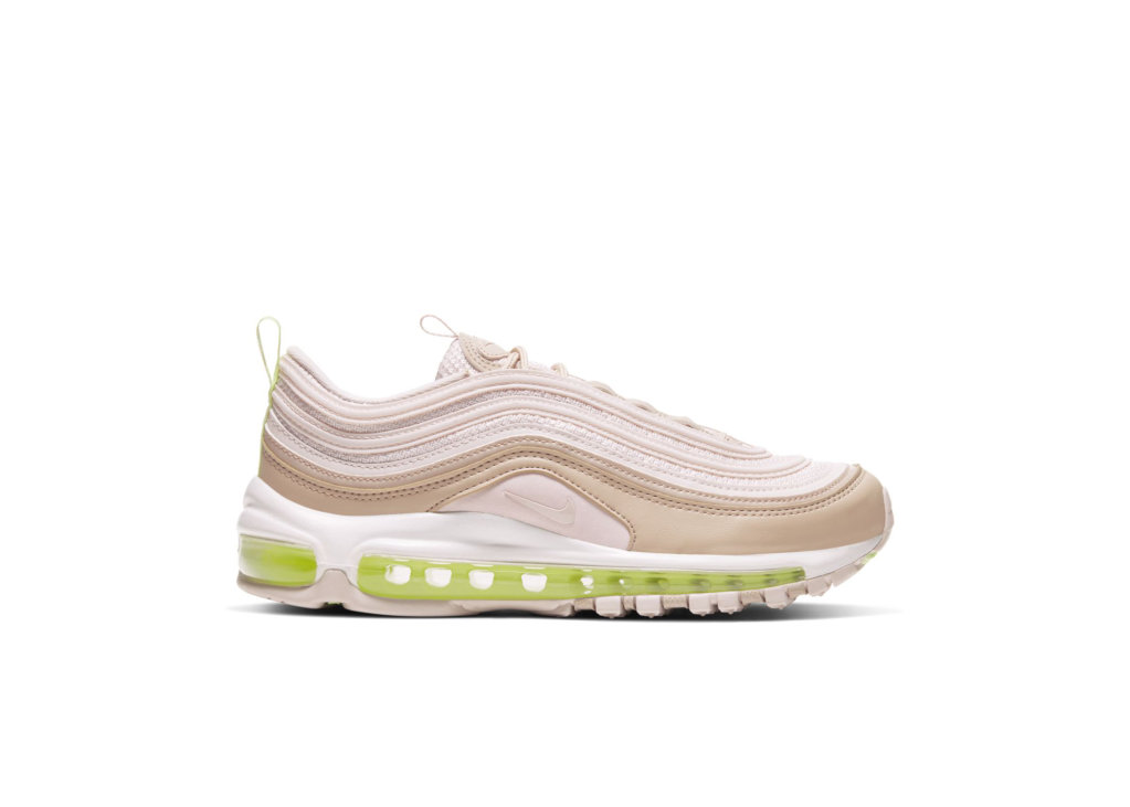 Nike Air Max 97 Barely Rose Volt (W) Barely Rose/Fossil Stone-Barely Volt-Barely Rose (CI7388-600)