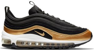 Nike Air Max 97 Black Metallic Gold (GS) Black/Metallic Gold (921522-014)