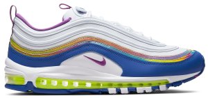 Nike Air Max 97 Easter (2020) White/Multi-Color-Game Royal (CJ0591-100)