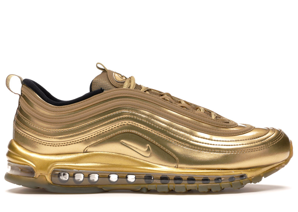 Nike Air Max 97 Gold Medal Metallic Gold/Metallic Gold-Metallic Gold (CT4556-700)